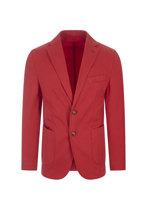 Blazer In Cotone Oxford Rosso RUSSO CAPRI | 3111/0066